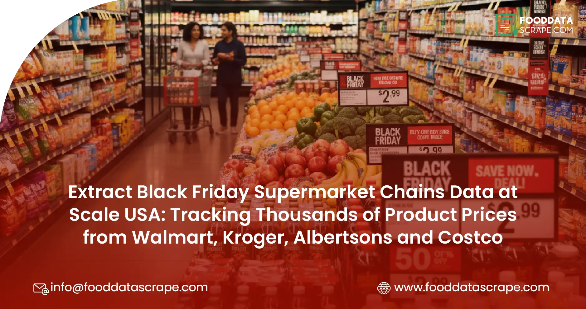 Extract Black Friday Supermarket Chains Data at Scale USA